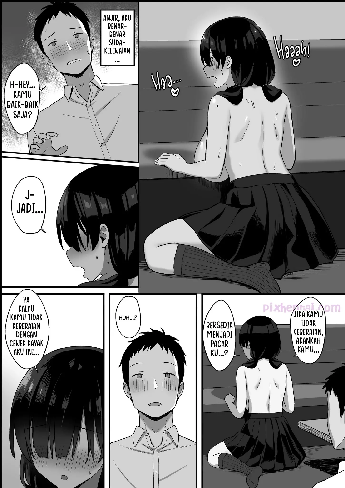 Komik hentai xxx manga sex bokep My Big-Boobed Stalker is Now My Girlfriend 26